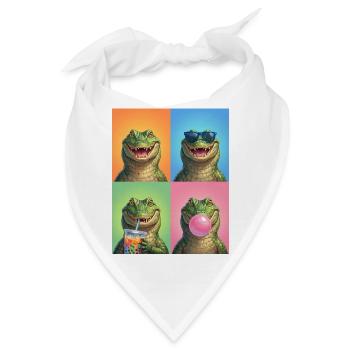 Alligatoren Alligator - Bandana - Weiß - Vorne