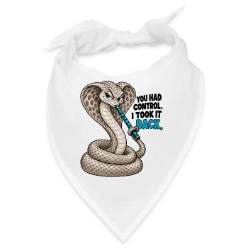 Cobra – Die Kontrolle zurückgewinnen - Bandana - Weiß - Vorne