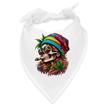 HIGH VIBES - Bandana - Weiß - Vorne