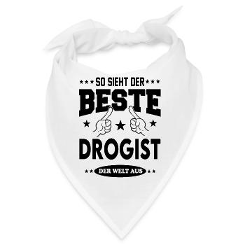Drogist Der Beste der Welt Berufe  Arbeit - Bandana - Weiß - Vorne