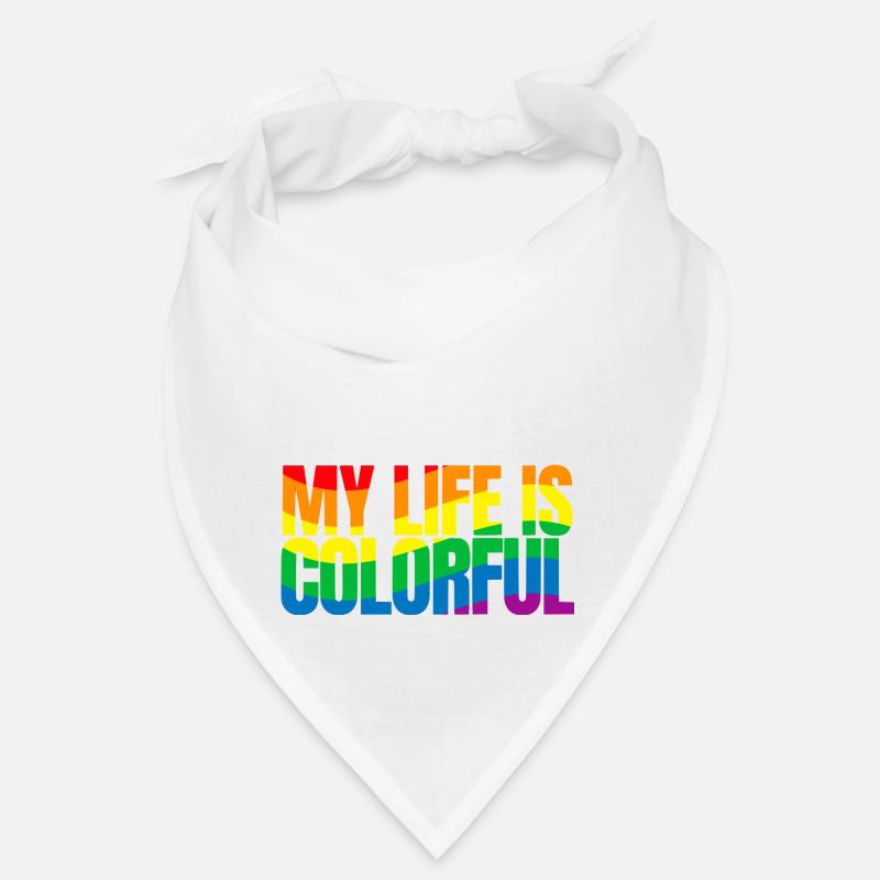 Ma vie est colorée Bandana