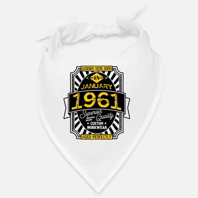 1961 JANUARY Bandana