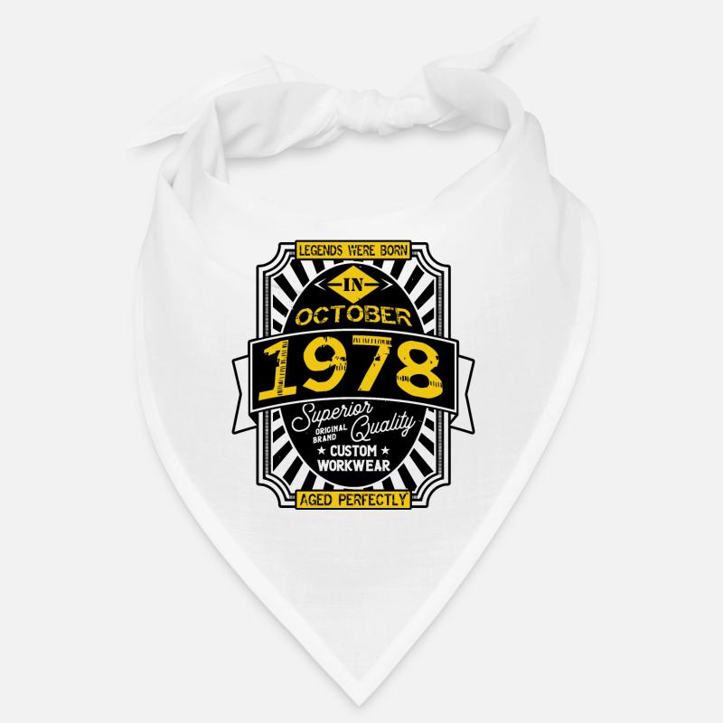 1978 OCTOBER Bandana