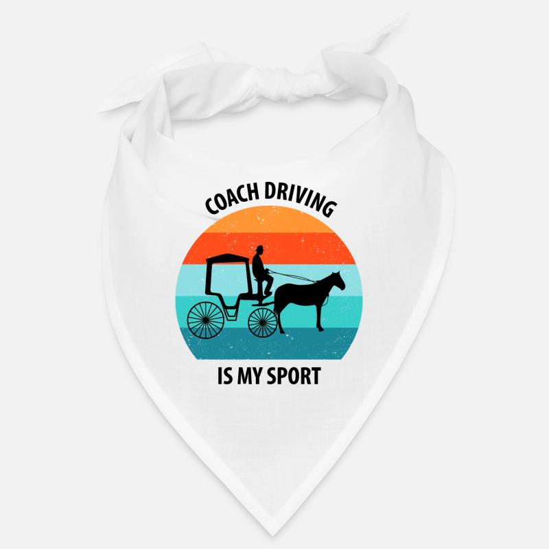 Calèche de cocher Calèche tirée par des chevaux Calèche Bandana
