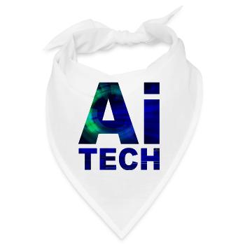 AI TECH - Bandana - Weiß - Vorne
