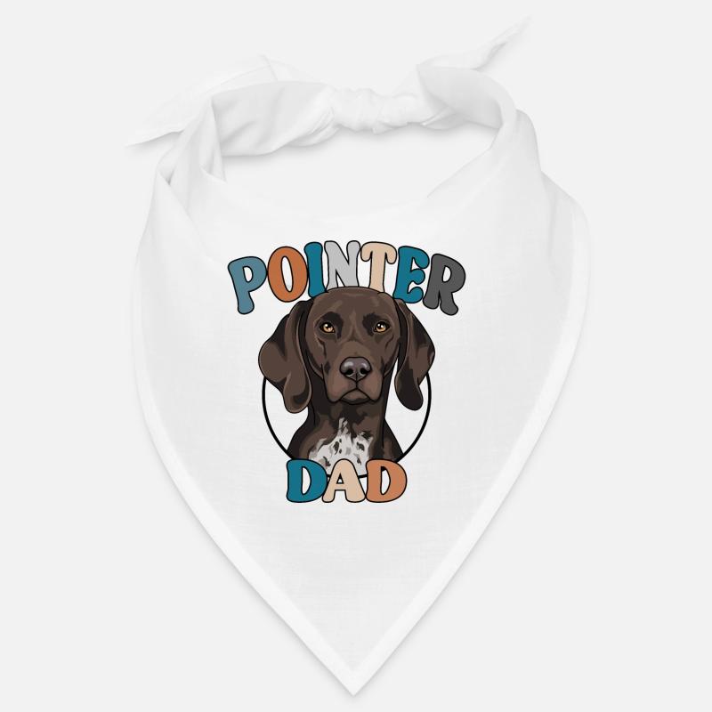 German Shorthaired Pointer Dad Hunde Hund Wilsigns Bandana