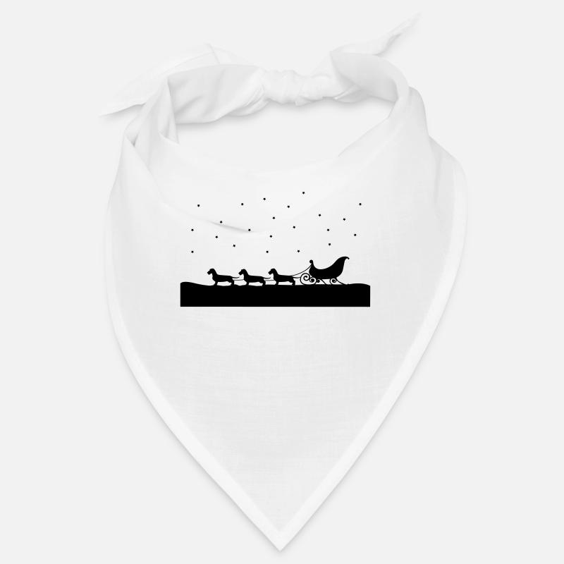 Weihnachtsdackel Bandana