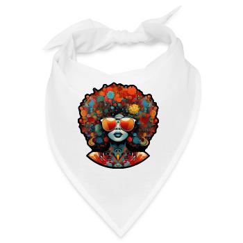 La FunkFleurie - Bandana - Weiß - Vorne