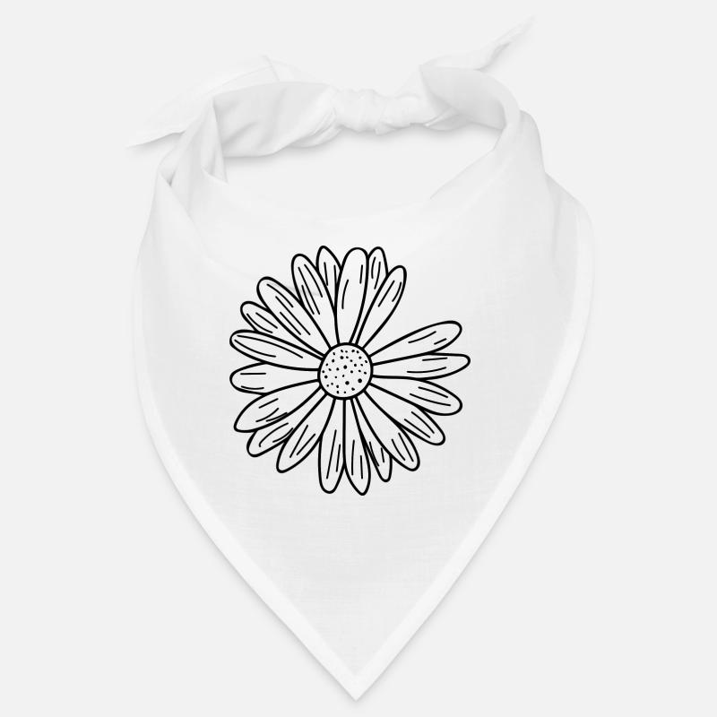 Gänseblümchen Blumenblätter Bandana