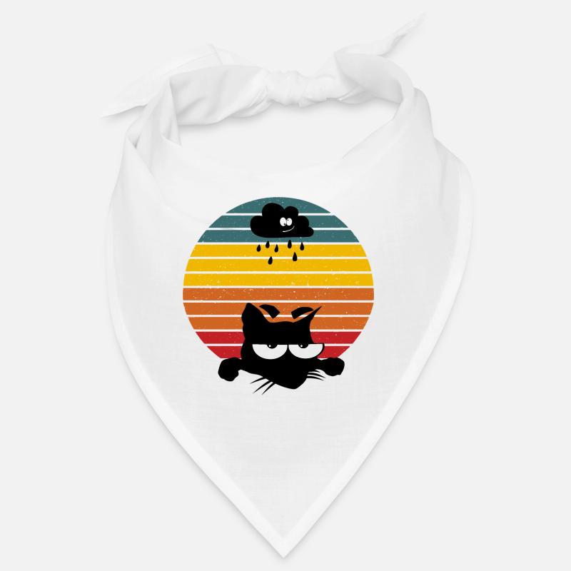 VINTAGE RÉTRO CHAT Bandana