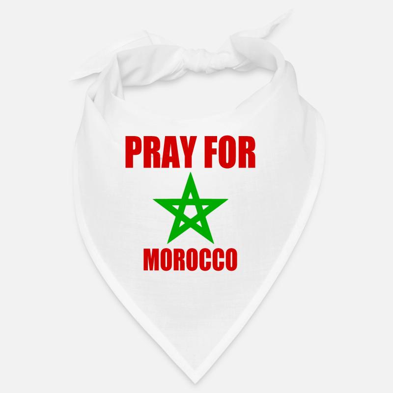 Pray for morocco maroc Bandana