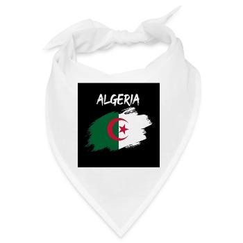 Algerien - Bandana - Weiß - Vorne