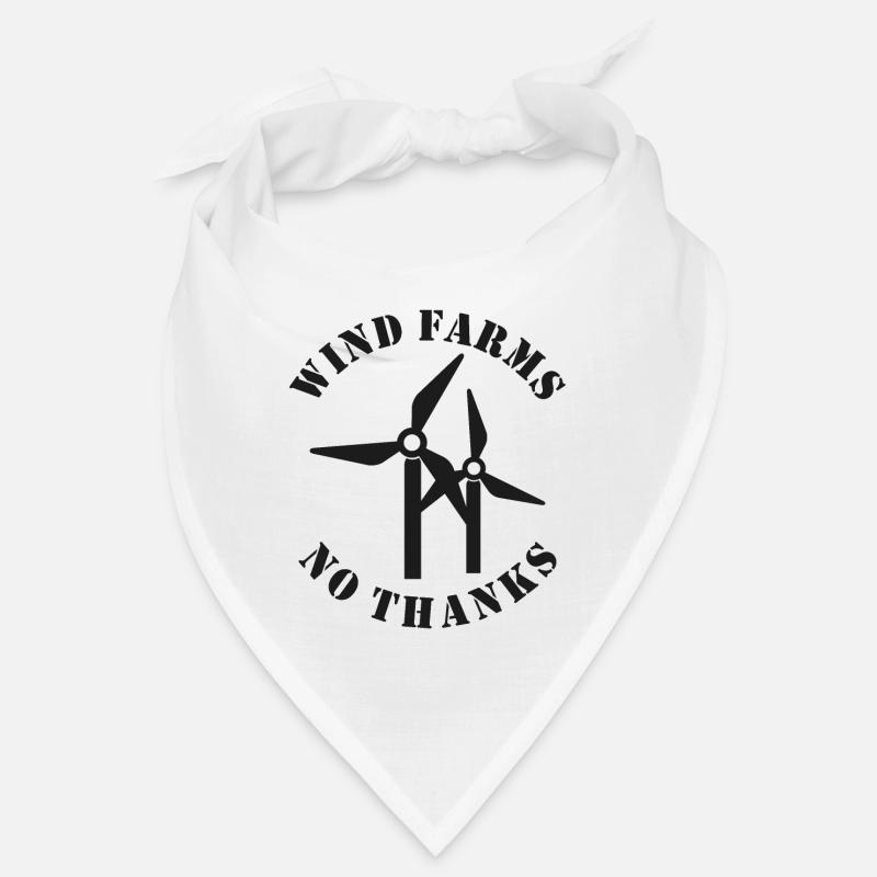 Parcs éoliens Non merci Bandana