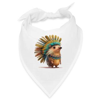 Bogusz der Igel - Bandana - Weiß - Vorne