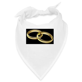 Eheringe - Bandana - Weiß - Vorne