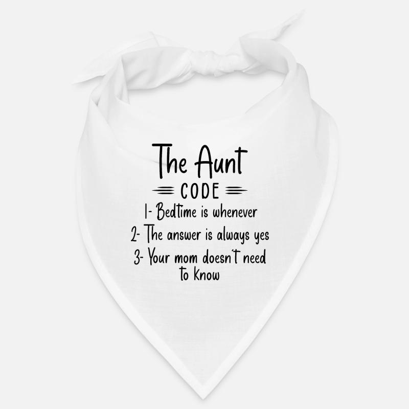 Die Tante Code Schlafenszeit ist wann immer - Tante Geschenk Bandana