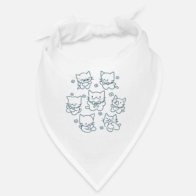 Une bande de chats Bandana