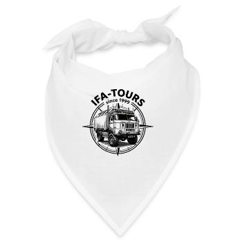 IFA-Tours Logo - Bandana - Weiß - Vorne