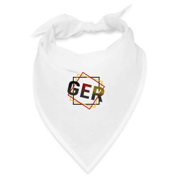 Germany - Deutschland - Bandana - Weiß - Vorne
