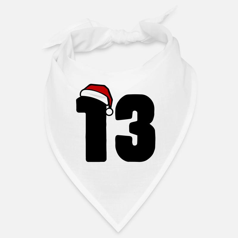 13 Numéro Noël Bandana