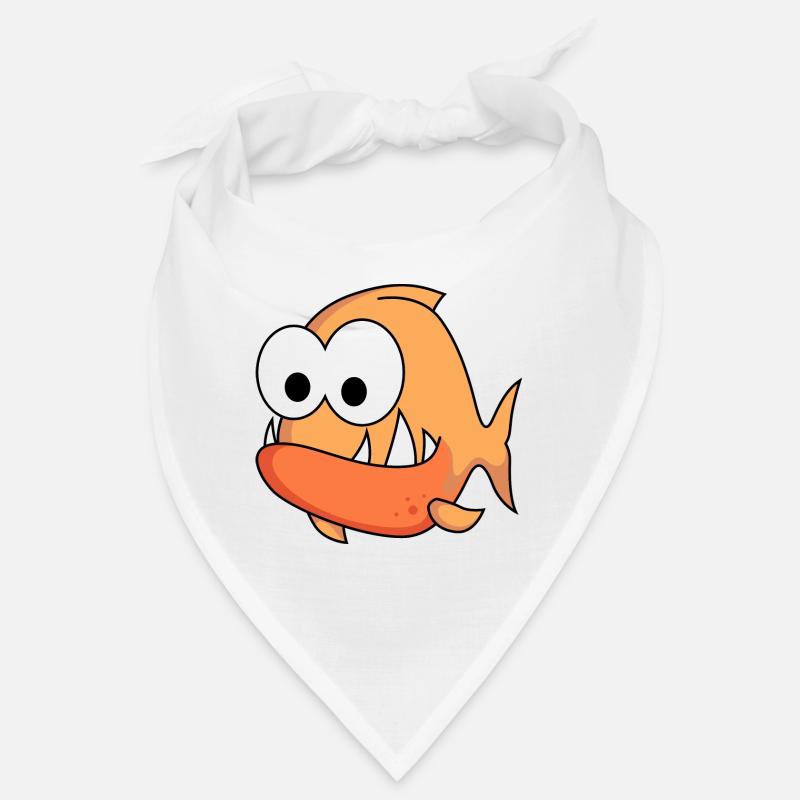 Piranha Comic Tier Bandana