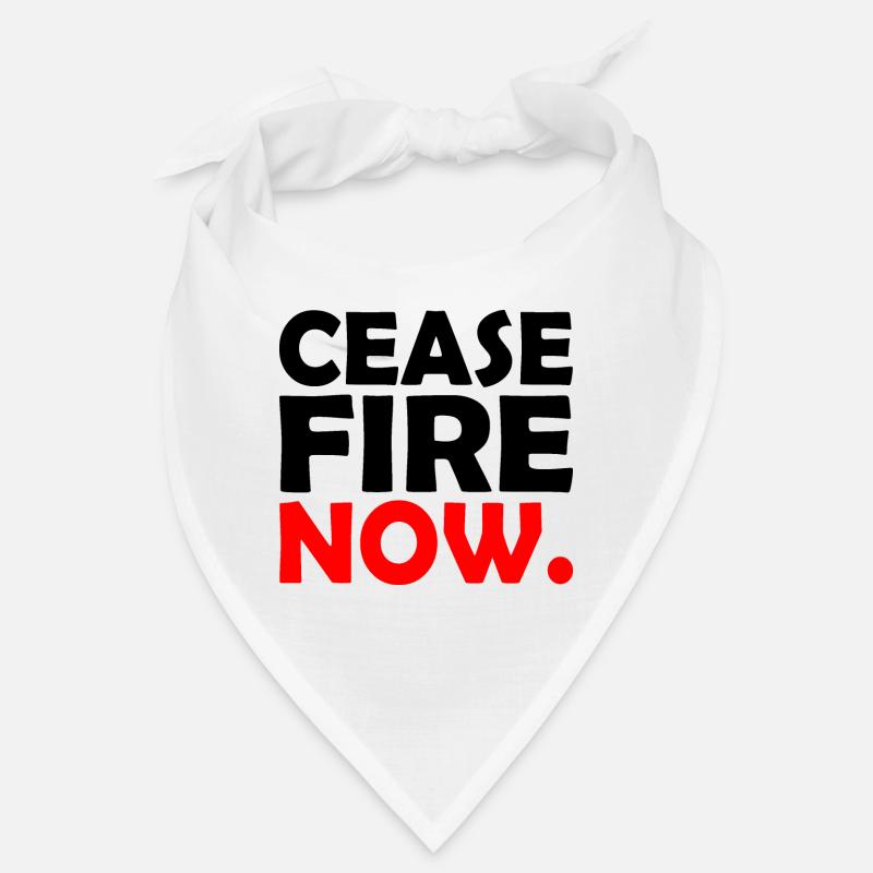 Ceasefire now Bandana