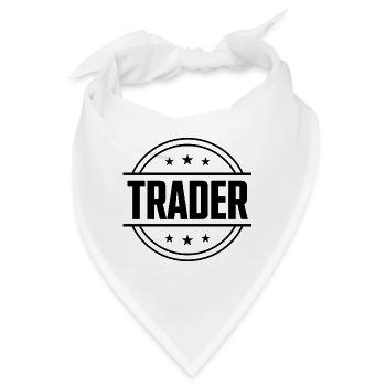Trader Beruf - Bandana - Weiß - Vorne