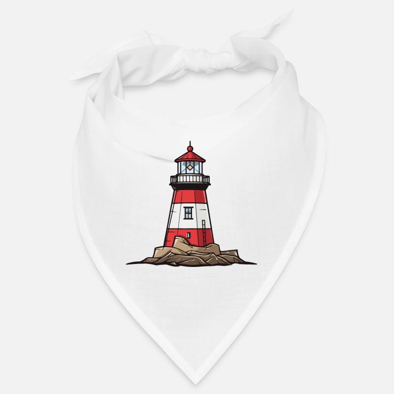 Leuchtturm Symbol Bandana