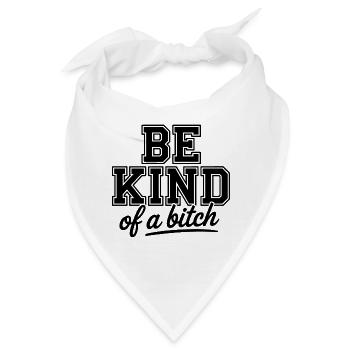 T-Shirt mit beleidigendem humorvollem Motiv - Bandana - Weiß - Vorne