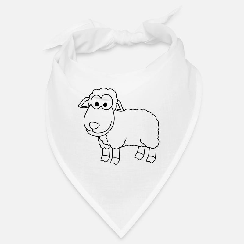 Mouton Comic Animal Bandana