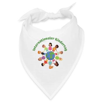 Internationaler Kindertag - Bandana - Weiß - Vorne