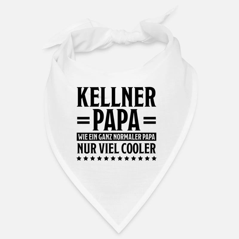 Kellner Lustige Spruch Service Restaurant Geschenk Bandana