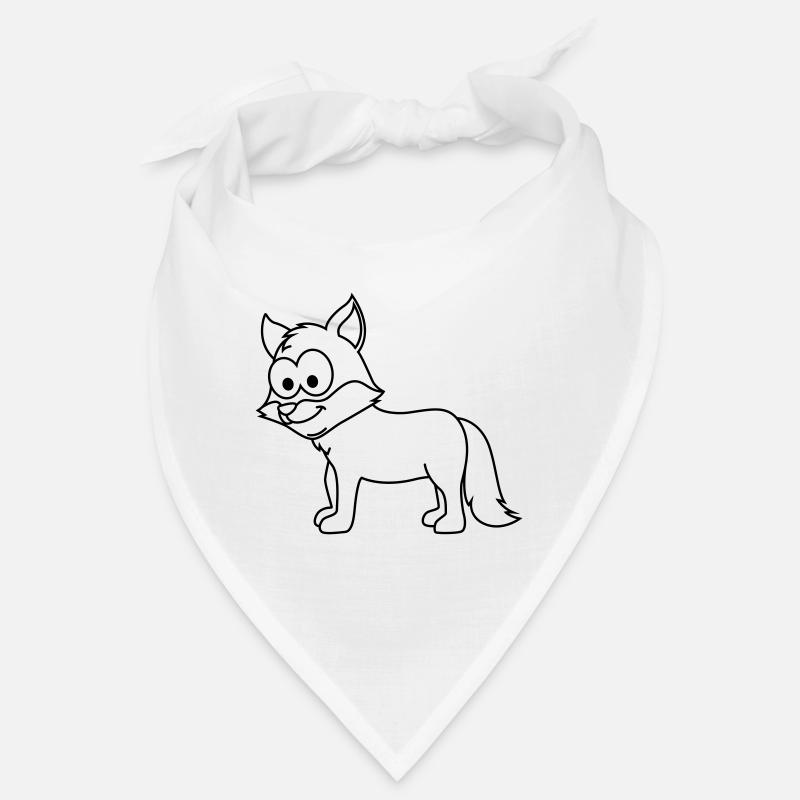 Fuchs Comic Tier Bandana