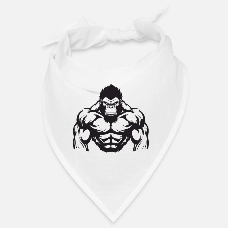 Gorilla Muscles Workout Gym Bandana