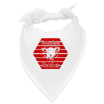 Team Jesus - Bandana - Weiß - Vorne