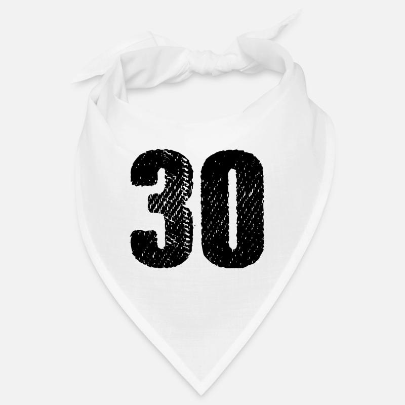 Maillot à 30 chiffres Bandana