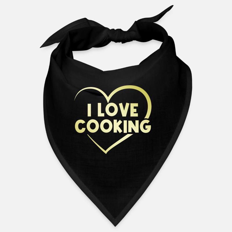 I love cooking Bandana