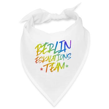 Berlin Eskalation - Bandana - Weiß - Vorne