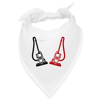 Staubsauger Icon - Bandana - Weiß - Vorne
