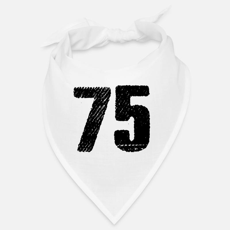 Maillot à 75 numéros Bandana