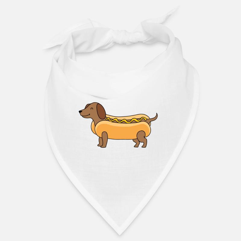 Teckel Hot-dog Bandana