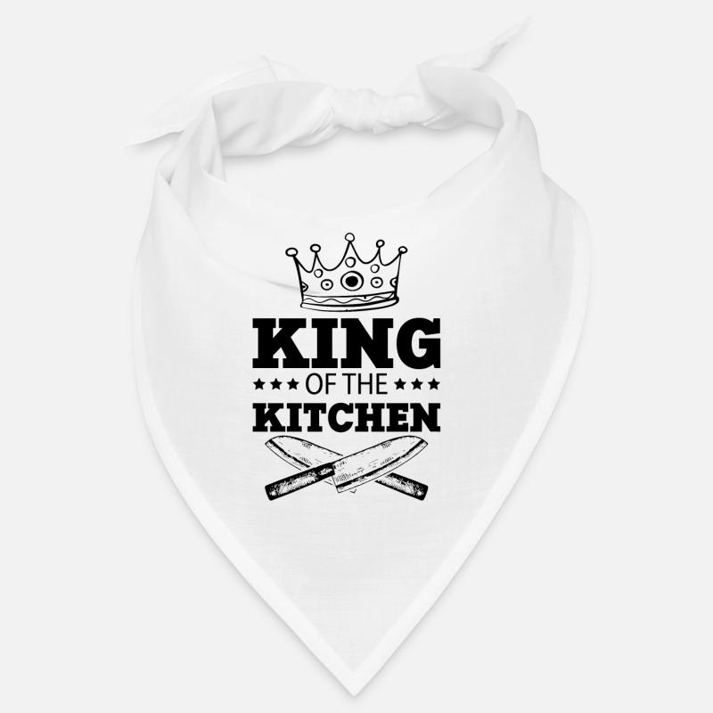 chef chef king devise cuisinier Bandana
