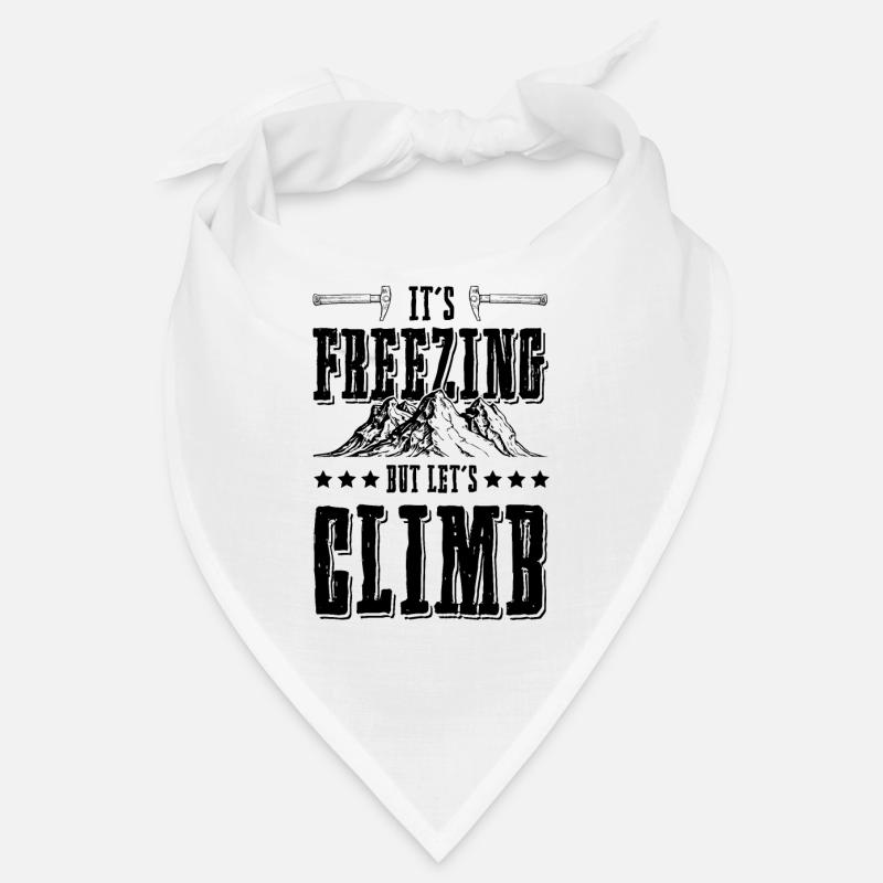 frost mountains ice climbing Bandana