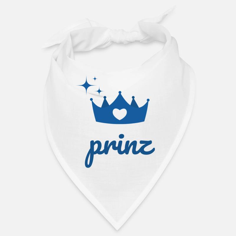 Prinz - Der einzige Prinz mit Krone in Blau Bandana
