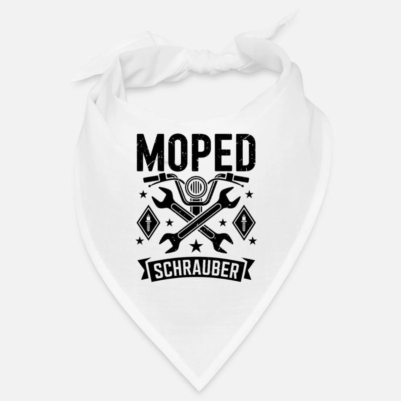 Moped Mechaniker Moped Schrauber Mopedfahrer Bandana