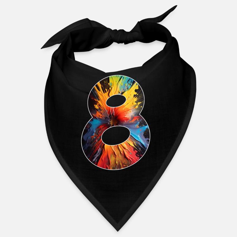 NUMÉRO 8 ANS 8E ANNIVERSAIRE Bandana