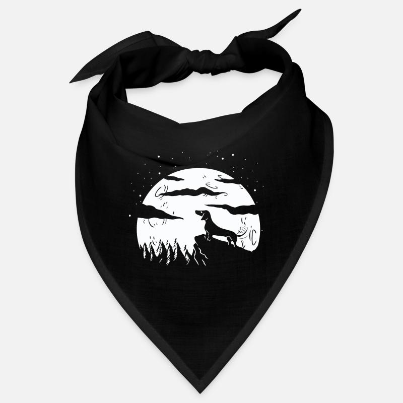 Dachshund Full Moon Bandana