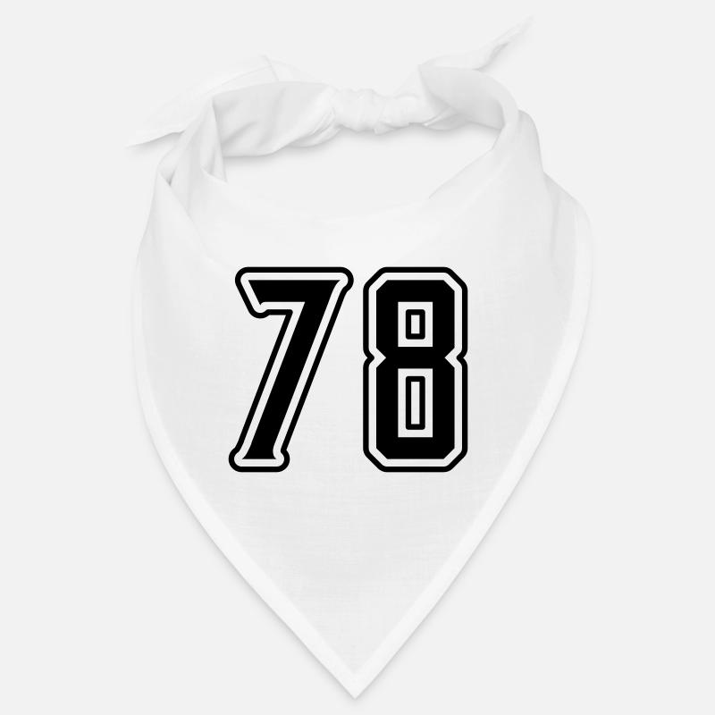Symbole numérique 78 Bandana