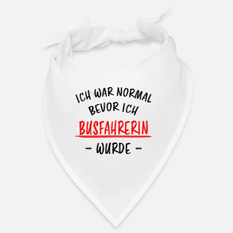 Busfahrerin Lustig Spruch Beruf Linienbus Geschenk Bandana