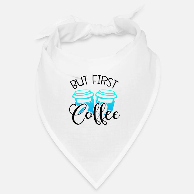 Kaffee Trinker Geschenk Aber erstes Kaffee Liebhaber Geschenk Bandana